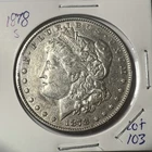 1st Year - 1878-S Morgan Silver Dollar - Tough Coin - Us Lot 103