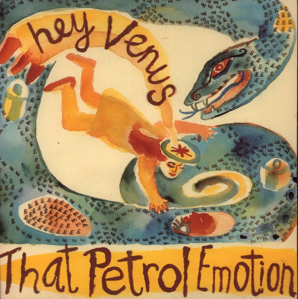 That Petrol Emotion Hey Venus 7"" vinyl UK Virgin 1990 pic sleeve VS1290
