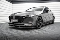 Maxton Design Frontlippe V.1 Passend FüR Mazda 3 Mk4 Schwarz Hochglanz