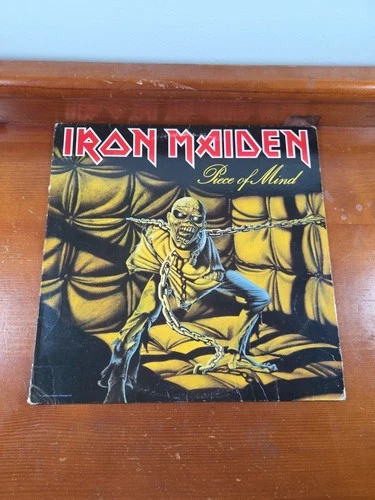 Iron Maiden - Piece of Mind - 1983 USA Vinyl LP w/ Inner Sleeve - EMI ST-12274