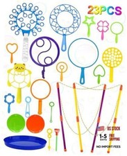 Kids' Giant Large Bubble Wands Set - 23 Pcs - Classic Bubble Wands