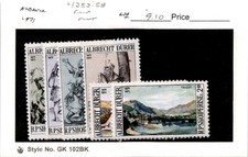 Albania, Postage Stamp, #1353-1358 Mint LH, 1971 Art