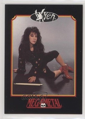 1991 Impel Mega Metal Roxy Petrucci Vixen #141 0w6