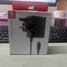 Genuine Nintendo Switch AC Adapter Charger HAC-002 USB-C OEM Open Box