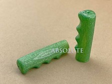 SPARKLE GREEN VINTAGE SCHWINN STINGRAY BICYCLE TYPE RUBBER BIKE HANDLEBAR GRIPS.