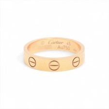 Cartier Mini Love Ring 750(PG) 2.8g 45 CRB4085245