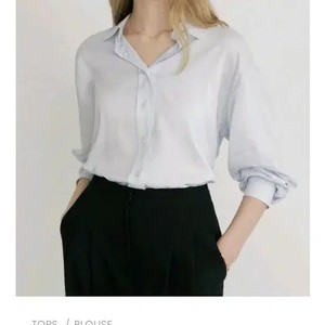 Sie Roose Shirt 22ss Mist Blue Unused New