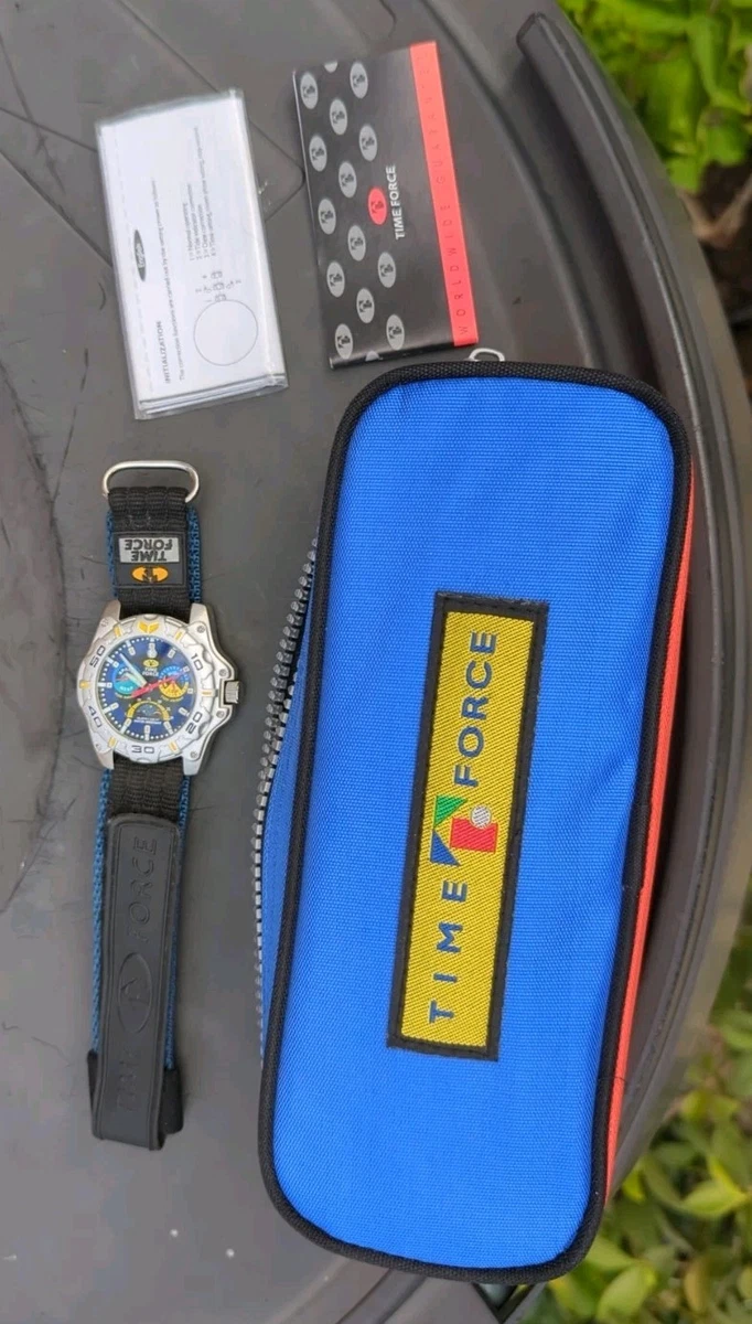 Time Force Reloj Mujer Analogico Cuarzo con Correa de Caucho TF4024L15