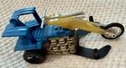 1973 Mattel Hot Wheels Redline Era Chopcycles SOUR KRAUT 4937 BLUE w/BUMPER CLAW