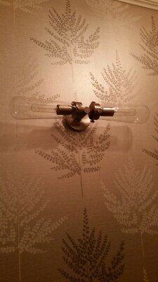 Nuvo 60-5263 ''Beaker''  2 light brushed nickel  vanity light 23.75'' x 4.75'' ht
