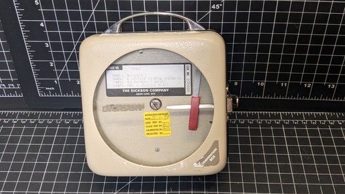 Dickson SC4-120-B-7 4" Temperature Chart Recorder Paper for lab incubator - Picture 1 of 2
