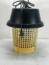 Fi-Shock Electronic Bug Killer Model FS-2500 Hanging Bug Insect Zapper blue bulb