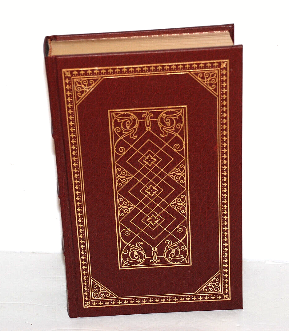 MOLIERE COMEDIES Franklin Library 1985 Gold Gilt Leatherbound Vintage Book