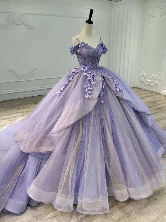 Purple lavender best sale dress