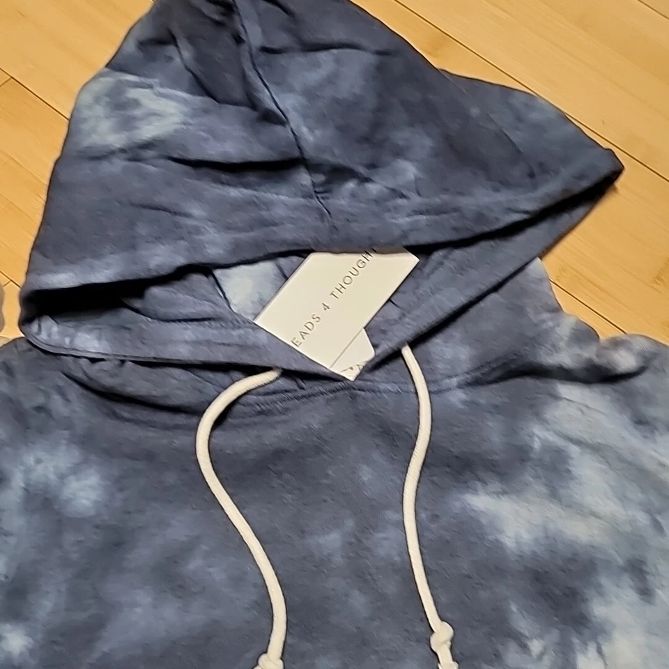Threads 4 Thought Roe Tie Dye Hoodie Women's Size Small 60% Organic Cotton  - Image 4 of 4
