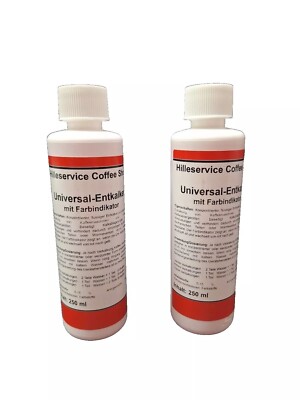 2 x 250ml Entkalker mit Farbindikator für Schaerer Nivona Kaffeevollautomaten
