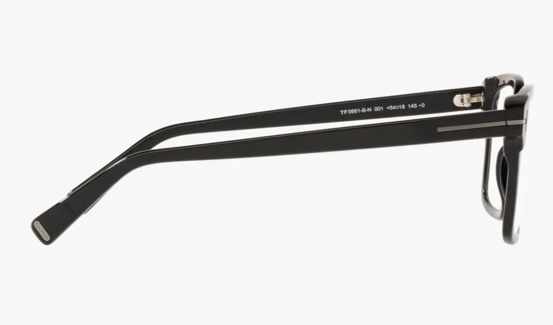 付属品完備 TOM FORD TF5661-B 001 伊達メガネ ブラック 付属品完備 TOM FORD TF5661-B 001 伊達メガネ ブラック 付属品完備