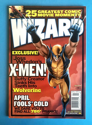 WIZARD #151 THE COMICS MAGAZINE  JOHN CASSADAY WOLVERINE COVER  MAY 2004  VG