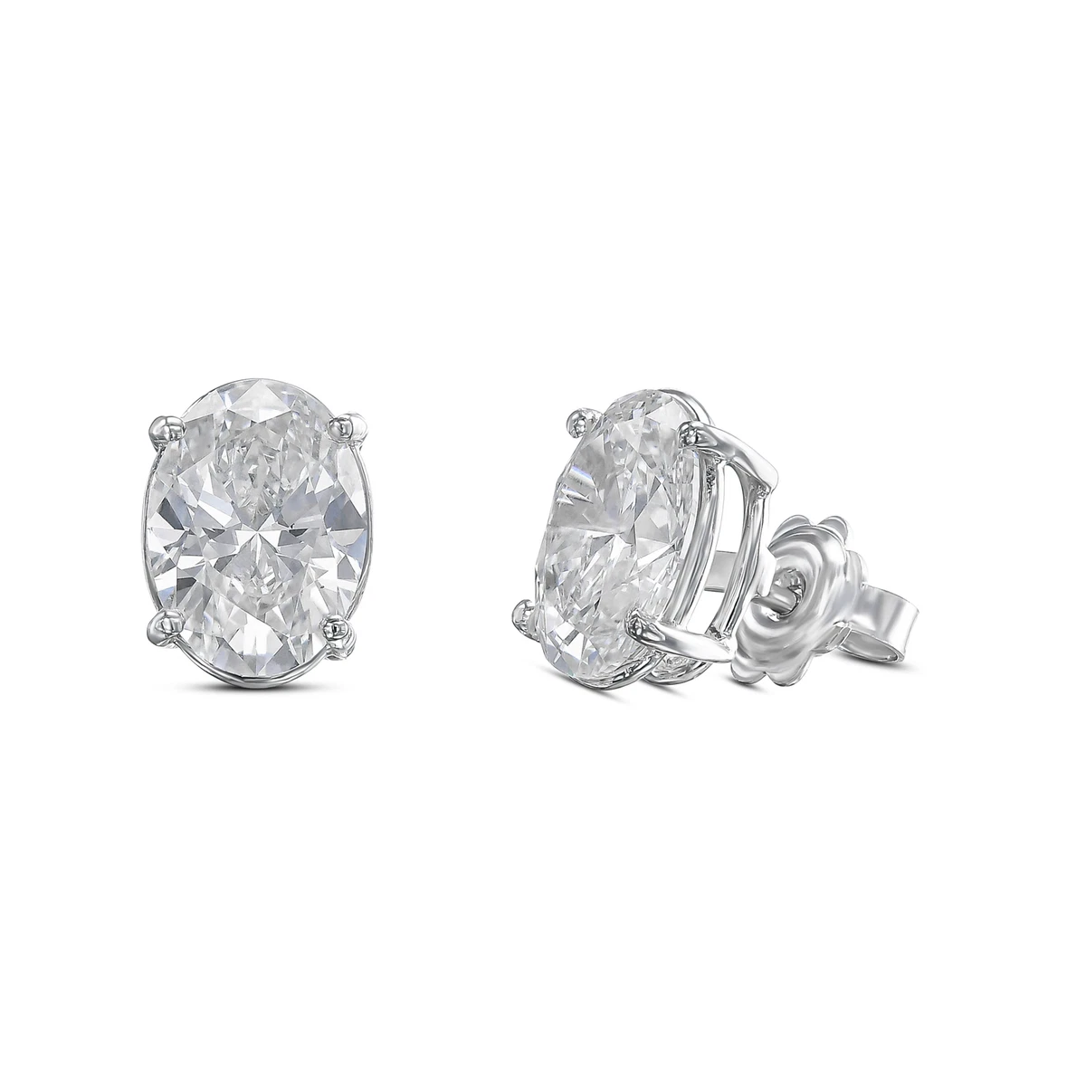 2 carat diamond earrings cheap vvs1