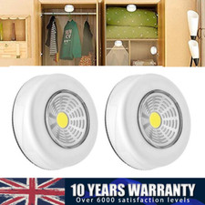 2X Under Cupboard Lights Cabinet Kitchen LED Lights For Stair Wardrobe Workshop