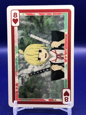 Fuchi Hell s Paradise Jigokuraku Playing Cards Card Heart 8