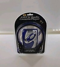 Tozai Vintage Personal AM FM Cassette Player ATC-1011 Headphones New Sealed