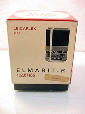 BOX FOR Leicaflex Elmarit-R f2.8/135 11211 | For Lens in Bubble | Nice | $34