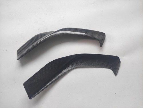 Carbon Fiber Headlight Eyelids Eyebrows for 1997-2001 Honda Prelude 1998 1999 - Picture 3 of 3
