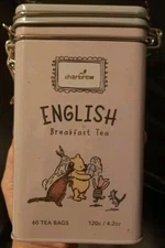 CHARBREW Winnie The Pooh ENGLISH Breakfast Tea Bags 60 in Tin