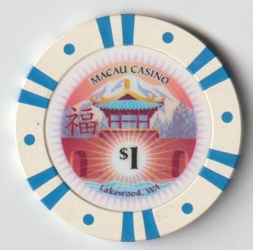 MACAU CASINO Lakewood WA 1 Casino chip 2007 Low shipping eBay