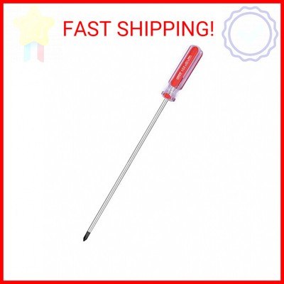 Phillips Screwdriver Long 10 Inch #1, SKZIRI Extra Long PH1 Phillips Screwdriver