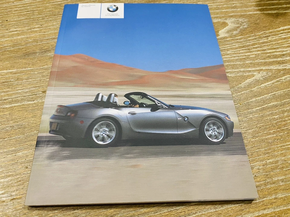 NUEVO🟣 2005 2004 2003 BMW Z4 MANUAL DEL PROPIETARIO (NOS) 2.5i 3.0i ROADSTER CONVERTIBLE Foto 2 de 4