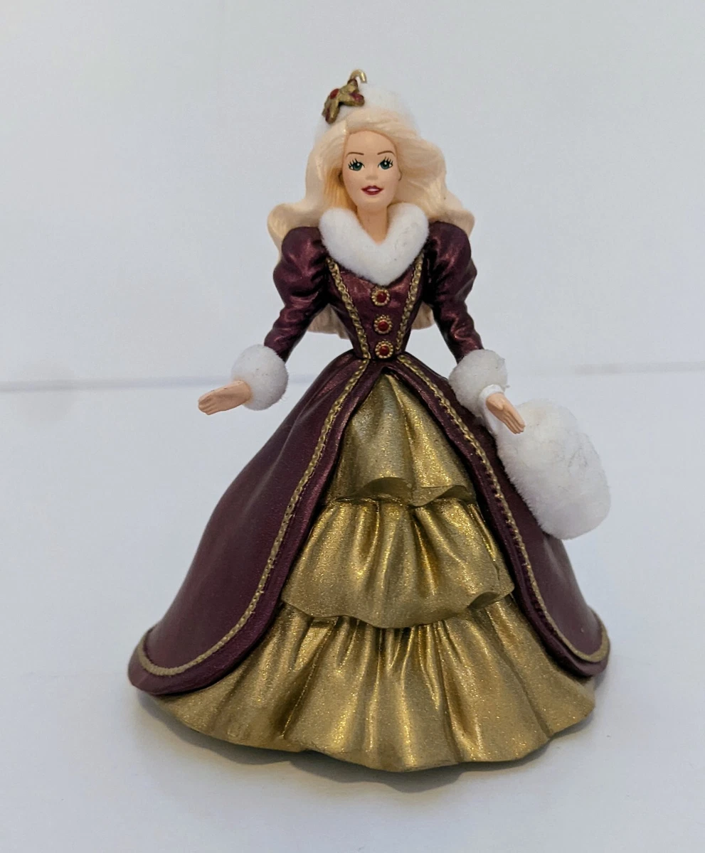 Hallmark Keepsake Ornament Holiday Barbie 1996 Christmas Ornament