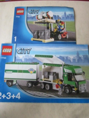 Lego City Building Instructions Instruction 7733 Part 1 to 4 Part 1 Thru 4