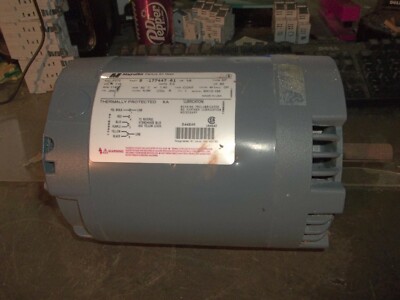 MAGNETEK 8-177447-01 AC MOTOR 1/8HP 1140RPM TYPE SP 60HZ F270 115V J56C2 (F5)