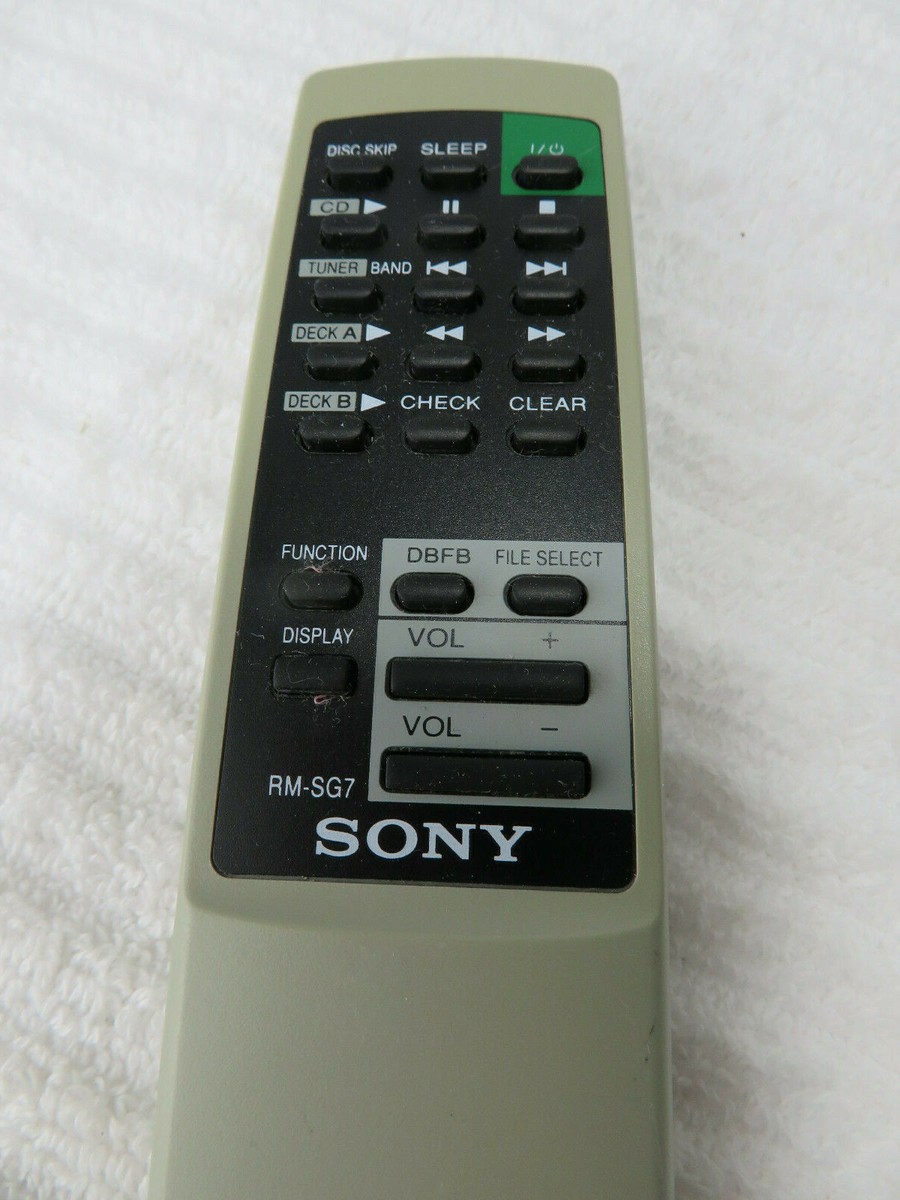 SONY(ソニー)CD用リモコン(remote) 適応機種：CDP-777ESJ Sony