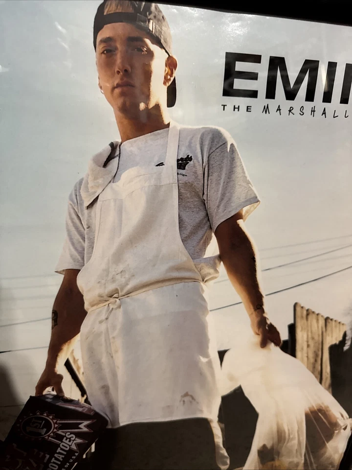 Cartel promocional Eminem 18 x 24 2000 nuevo stock antiguo Foto 2 de 4
