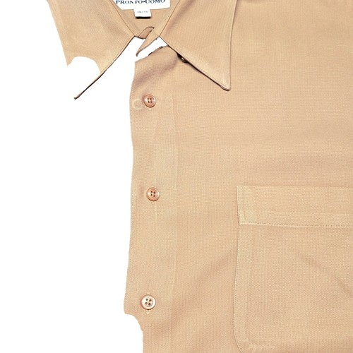 Chemise/pull Léger Homme Pronto Uomo – Laine Mérinos Marron – Taille XL – Occasion Très Bon état