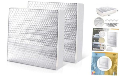2Pcs RV Skylight Insulator 14x14x2.8,RV Vent Insulator and Skylight 