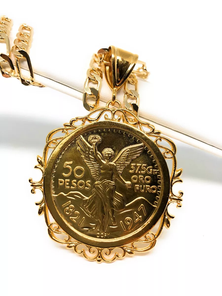 Mexican gold hotsell pendant