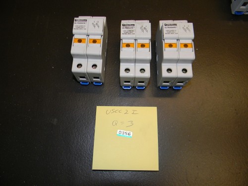 Mersen Ferraz Shawmut 600V 30A USCC3I Class CC Fuse Holder 600V Y218038 - Picture 3 of 6