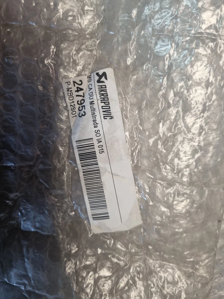 Akrapovic Muffler Bracket P-MBD12SO1 Ducati Multistrada  - Image 3 of 3