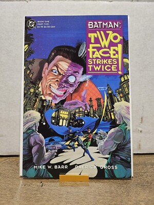 Batman: Two-Face Strikes Twice #1 + 2 TPB NM (DC 1993) Double Sided Prestige