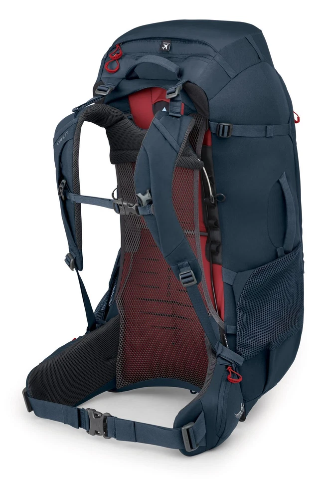 Osprey Farpoint Trek 55 Rucksack Rucksack Muted Space Blue dunkelblau - Bild 3 von 4
