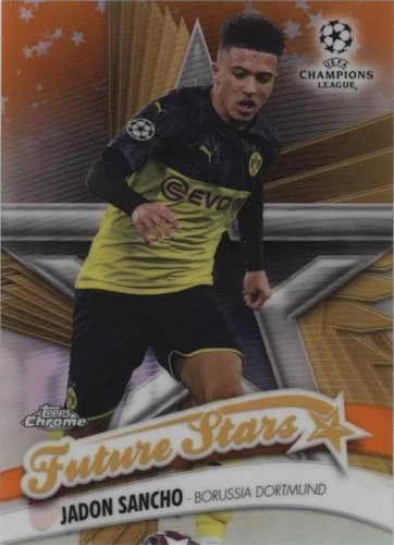 2019-20 Topps Chrome UCL Jadon Sancho #FS-JS