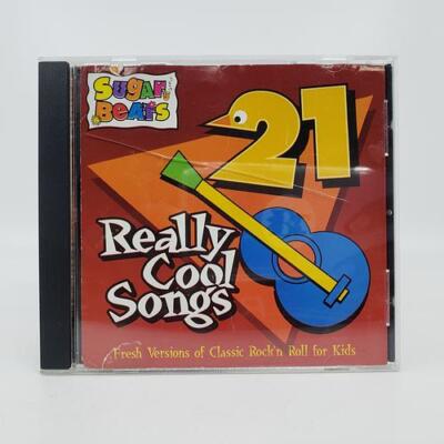Sugar Beats 21 Really Cool Songs Audio CD (1999) Rock N Roll for Kids Singalong