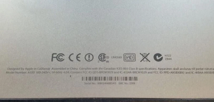 Apple iMac A1311 21.5 inch Desktop - MC508LL/A with Apple Keyboard - Image 4 of 4