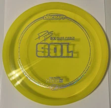 New Discraft Paige Pierce 5X Signature Z Sol Mid Range 174g Yallow