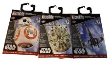 New Set Of 3 Star Wars 6.5  Mini Mylar Micro Kites