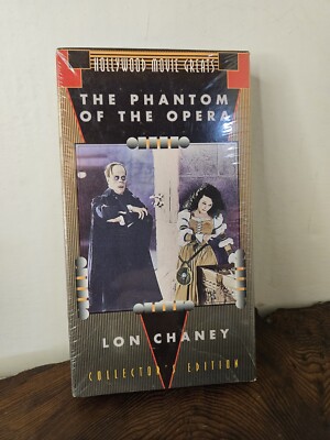 The Phantom Of The Opera VHS Hollywood Movie Greats Collectors Edition. New